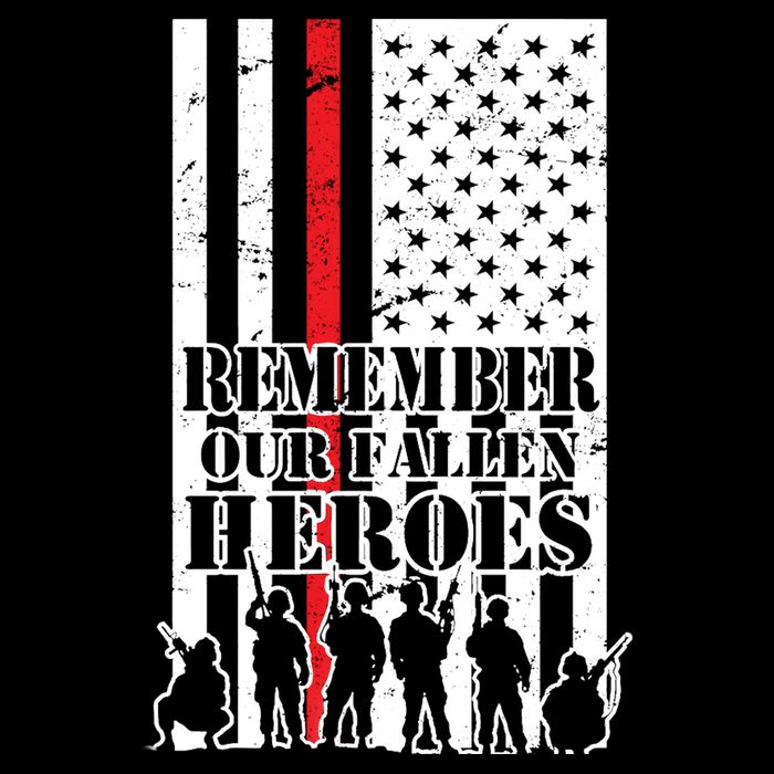 Remember Our Fallen Heroes Button