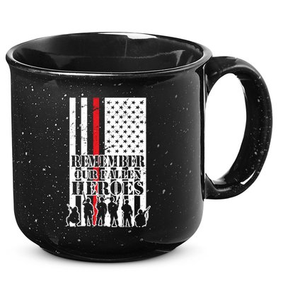 Remember Our Fallen Heroes 15oz Campfire Ceramic Mug