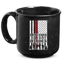 Remember Our Fallen Heroes 15oz Campfire Ceramic Mug