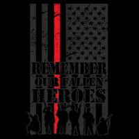 Remember Our Fallen Heroes 16oz Travel Tumbler