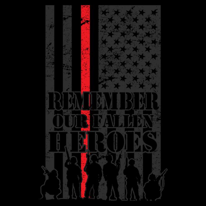 Remember Our Fallen Heroes 16oz Travel Tumbler