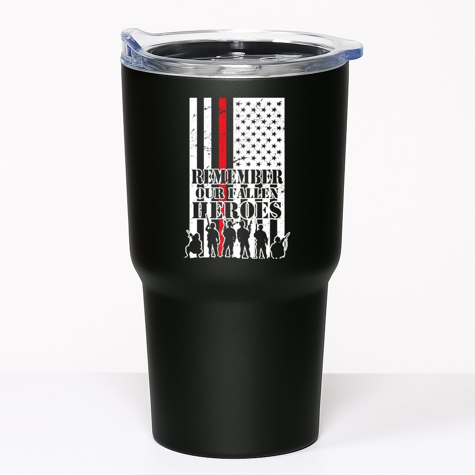 Remember Our Fallen Heroes Tumbler