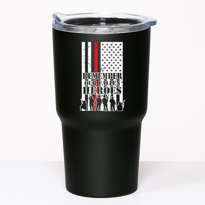 Remember Our Fallen Heroes Tumbler