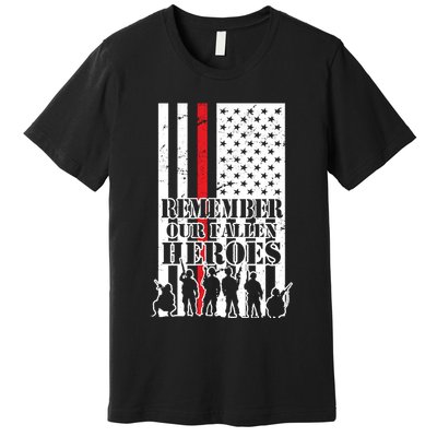 Remember Our Fallen Heroes Premium T-Shirt