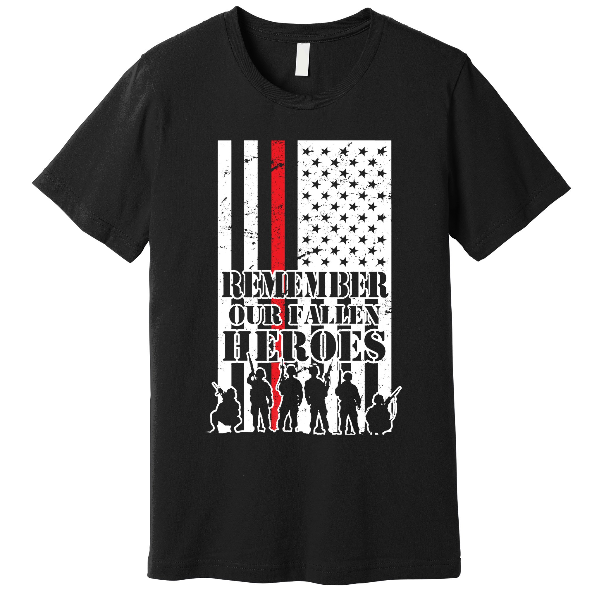 Remember Our Fallen Heroes Premium T-Shirt
