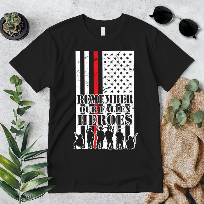 Remember Our Fallen Heroes Premium T-Shirt