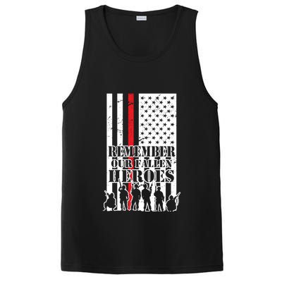 Remember Our Fallen Heroes PosiCharge Competitor Tank
