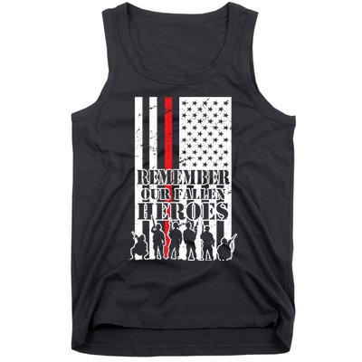 Remember Our Fallen Heroes Tank Top