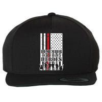 Remember Our Fallen Heroes Wool Snapback Cap
