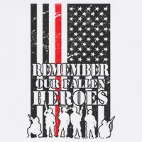 Remember Our Fallen Heroes Garment-Dyed Sweatshirt