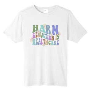 Retro Flower Harm Reduction Healthcare Overdose Awareness Tall Fusion ChromaSoft Performance T-Shirt