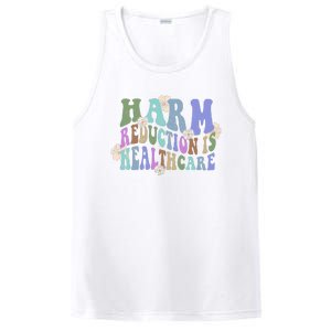 Retro Flower Harm Reduction Healthcare Overdose Awareness PosiCharge Competitor Tank