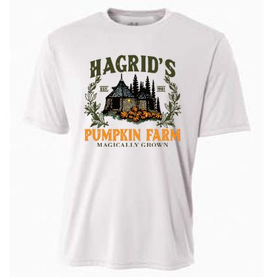 Retro Fall HagridS Pumpkin Farm Patch Autumn Pumpkin Garden Cooling Performance Crew T-Shirt