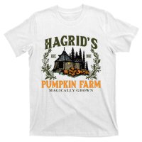 Retro Fall HagridS Pumpkin Farm Patch Autumn Pumpkin Garden T-Shirt