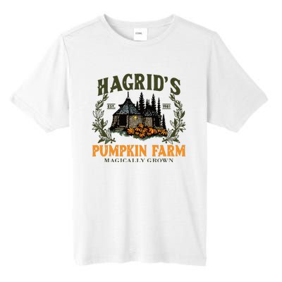 Retro Fall HagridS Pumpkin Farm Patch Autumn Pumpkin Garden Tall Fusion ChromaSoft Performance T-Shirt