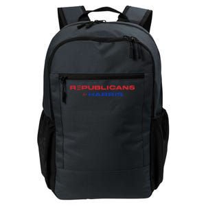 Republicans For Harris Walz Funding Campaign President 2024 Daily Commute Backpack