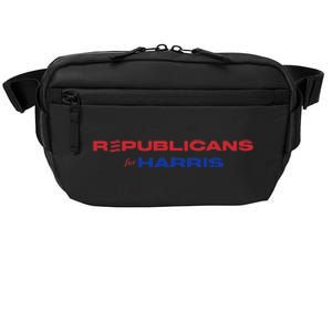 Republicans For Harris Walz Funding Campaign President 2024 Crossbody Pack