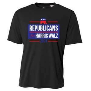 Republicans For Harris Walz Kamala Harris For President 2024 Cooling Performance Crew T-Shirt