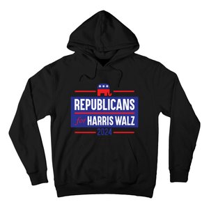 Republicans For Harris Walz Kamala Harris For President 2024 Hoodie