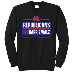 Republicans For Harris Walz Kamala Harris For President 2024 Sweatshirt