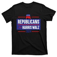 Republicans For Harris Walz Kamala Harris For President 2024 T-Shirt