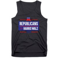 Republicans For Harris Walz Kamala Harris For President 2024 Tank Top