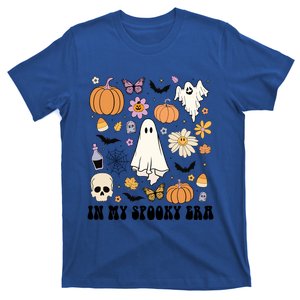 Retro Fall Halloween In My Spooky Era Cute Ghost Pumpkin Cute Gift T-Shirt