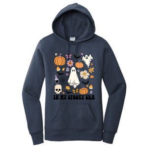 Retro Fall Halloween In My Spooky Era Cute Ghost Pumpkin Cute Gift Women's Pullover Hoodie