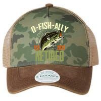 Retirement Fishing Hooked on Being O.fishally Retired Legacy Tie Dye Trucker Hat