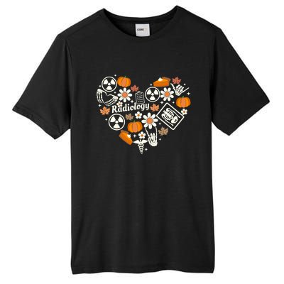 Radiology Fall Heart Xray Tech Autumn Pumpkin Thanksgiving Tall Fusion ChromaSoft Performance T-Shirt