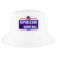 Republicans For Harris Walz Kamala Harris For President 2024 Cool Comfort Performance Bucket Hat