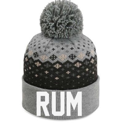 Rum For Halloween Couples Costume Rum And Cola The Baniff Cuffed Pom Beanie