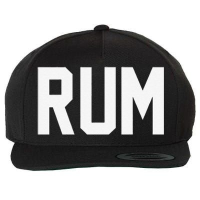 Rum For Halloween Couples Costume Rum And Cola Wool Snapback Cap