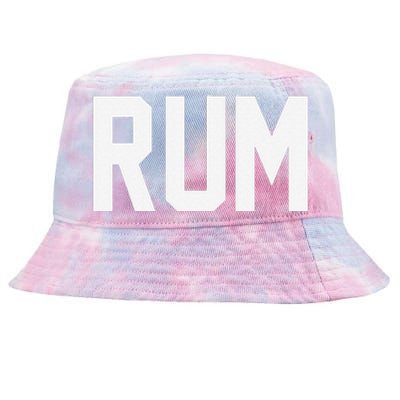 Rum For Halloween Couples Costume Rum And Cola Tie-Dyed Bucket Hat