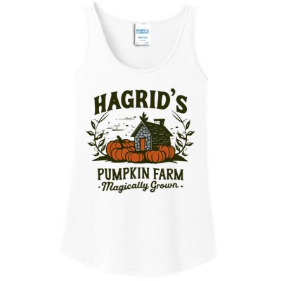 Retro Fall HagridS Pumpkin Farm Patch Autumn Pumpkin Garden Ladies Essential Tank