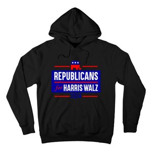 Republicans For Harris Walz Kamala Harris For President 2024 Hoodie