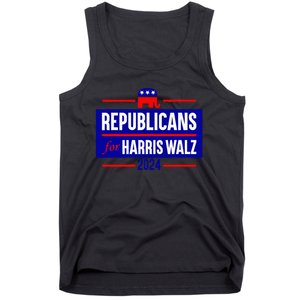 Republicans For Harris Walz Kamala Harris For President 2024 Tank Top