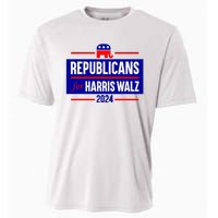 Republicans For Harris Walz Kamala Harris For President 2024 Cooling Performance Crew T-Shirt