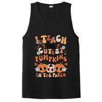 Retro Fall Halloween I Teach The Cutest Pumpkin In The Patch Gift PosiCharge Competitor Tank