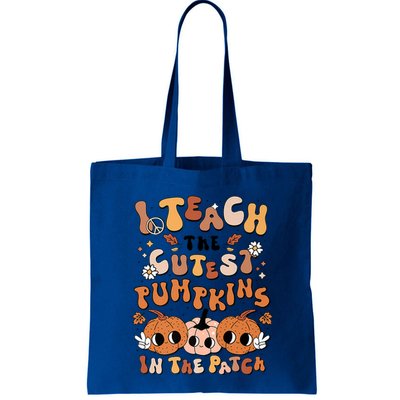 Retro Fall Halloween I Teach The Cutest Pumpkin In The Patch Gift Bag