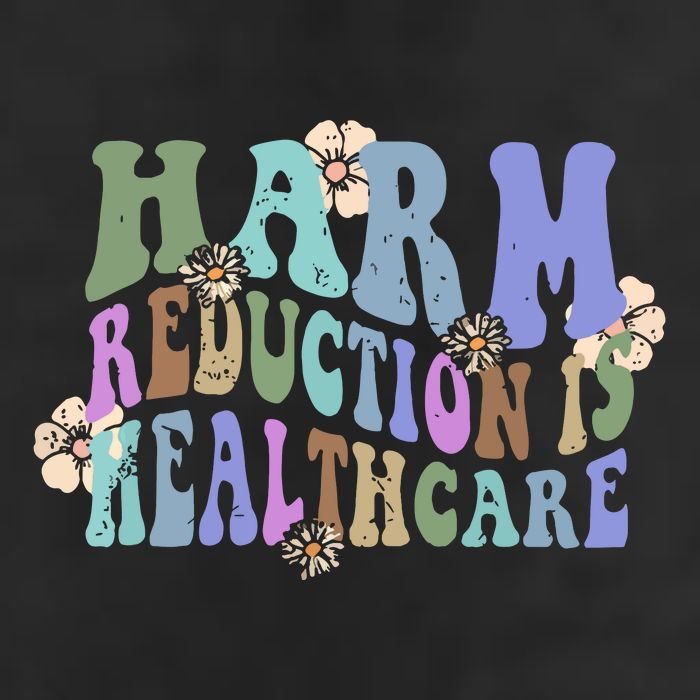 Retro Flower Harm Reduction Healthcare Overdose Awareness 11oz C Handle Ceramic Mug