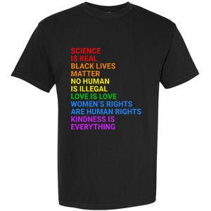 Rainbow Flag Human Rights Wo & Gay Rights LGBTQ+ Pride Garment-Dyed Heavyweight T-Shirt