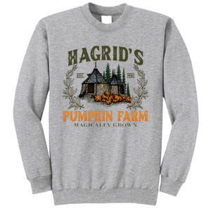 Retro Fall HagridS Pumpkin Farm Patch Autumn Pumpkin Garden Tall Sweatshirt