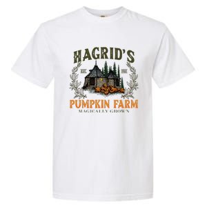 Retro Fall HagridS Pumpkin Farm Patch Autumn Pumpkin Garden Garment-Dyed Heavyweight T-Shirt