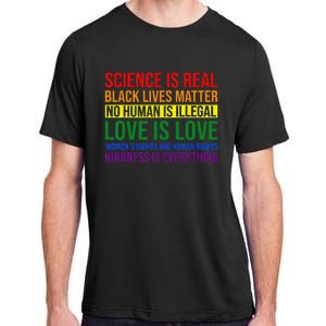 Rainbow Flag Human Rights Wo & Gay Rights LGBTQ+ Pride Adult ChromaSoft Performance T-Shirt