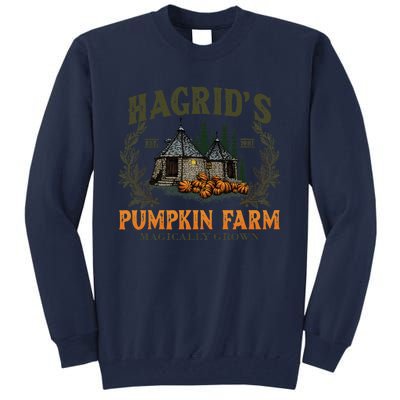 Retro Fall HagridS Pumpkin Farm Patch Autumn Pumpkin Garden Tall Sweatshirt