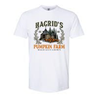 Retro Fall HagridS Pumpkin Farm Patch Autumn Pumpkin Garden Softstyle CVC T-Shirt