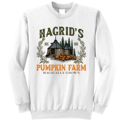 Retro Fall HagridS Pumpkin Farm Patch Autumn Pumpkin Garden Sweatshirt