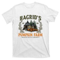 Retro Fall HagridS Pumpkin Farm Patch Autumn Pumpkin Garden T-Shirt