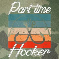 Retro Fishing Hooks Part Time Hooker Legacy Tie Dye Trucker Hat